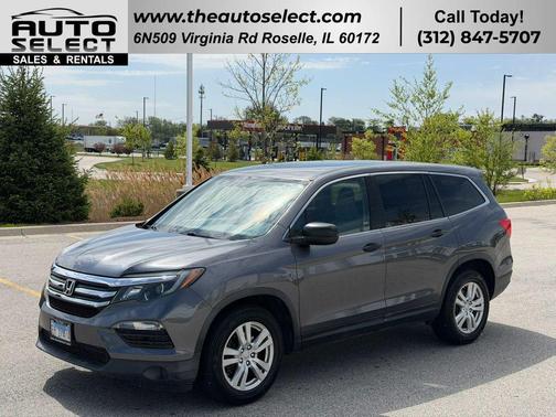 Modern Steel Metallic 2016 Honda Pilot LX