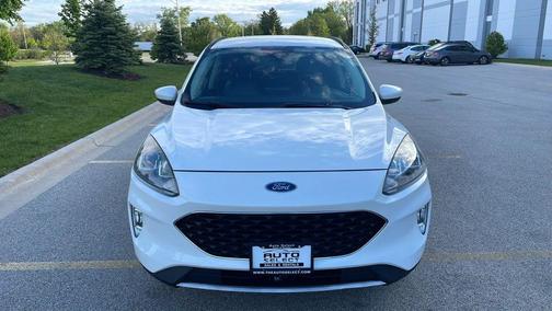 Star White Metallic Tri-Coat 2020 Ford Escape SEL