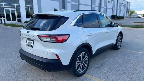 Star White Metallic Tri-Coat 2020 Ford Escape SEL