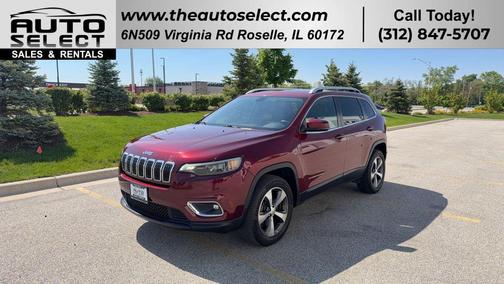 Velvet Red Pearlcoat 2020 Jeep Cherokee Limited