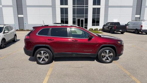 Velvet Red Pearlcoat 2020 Jeep Cherokee Limited