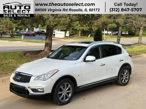 Majestic White 2016 INFINITI QX50 Base
