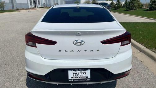 Quartz White Pearl 2019 Hyundai ELANTRA Value Edition