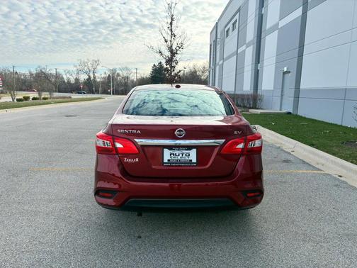 Red 2018 Nissan Sentra SV