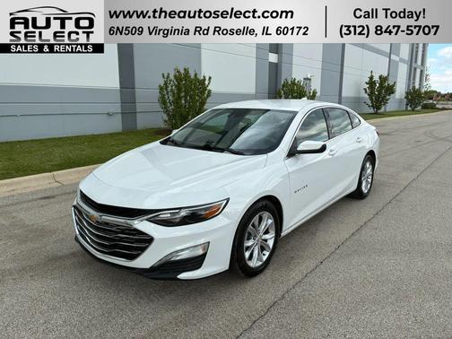 Summit White 2023 Chevrolet Malibu FWD 1LT