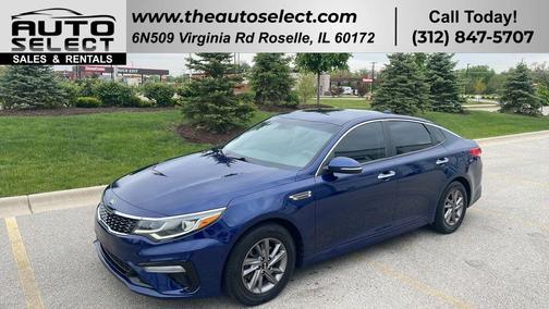 Blue 2020 Kia Optima LX