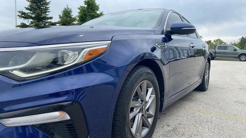 Blue 2020 Kia Optima LX