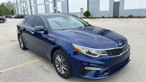 Blue 2020 Kia Optima LX