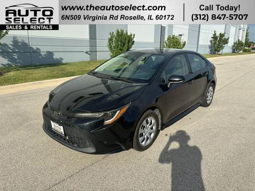 Black Sand Pearl 2022 Toyota Corolla LE