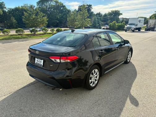 Black Sand Pearl 2022 Toyota Corolla LE