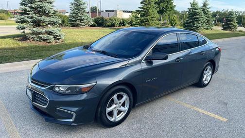 Nightfall Gray Metallic 2017 Chevrolet Malibu 1LS