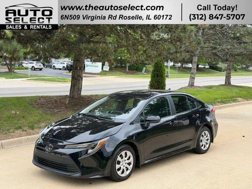 Midnight Black Metallic 2024 Toyota Corolla LE