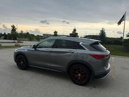 Graphite Shadow 2021 INFINITI QX50 LUXE AWD