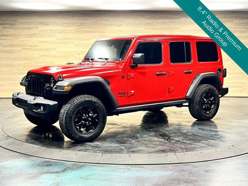Firecracker Red Clearcoat 2022 Jeep Wrangler Willys