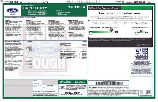 Darkened Bronze Metallic 2024 Ford F-250 Lariat