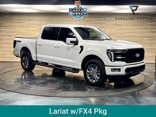 Oxford White 2025 Ford F-150 Lariat