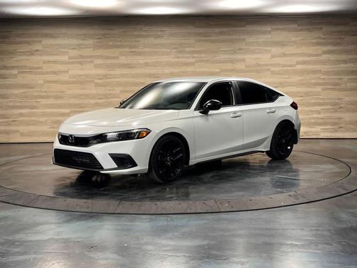 Platinum White Pearl 2024 Honda Civic Sport