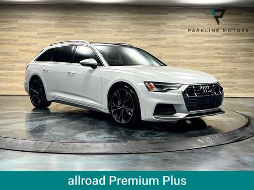 Glacier White Metallic 2022 Audi A6 55 Premium Plus