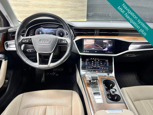 Glacier White Metallic 2022 Audi A6 55 Premium Plus