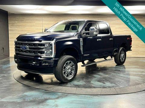 Antimatter Blue Metallic 2024 Ford F-350 Lariat
