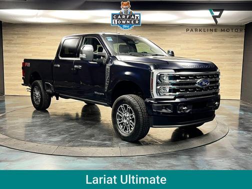 Antimatter Blue Metallic 2024 Ford F-350 Lariat