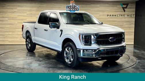 Star White Metallic Tri-Coat 2023 Ford F-150 King Ranch