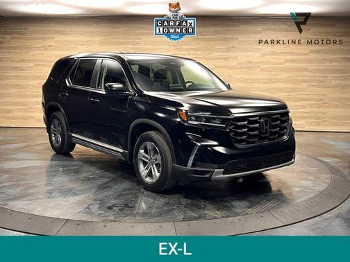 Crystal Black Pearl 2025 Honda Pilot EX-L