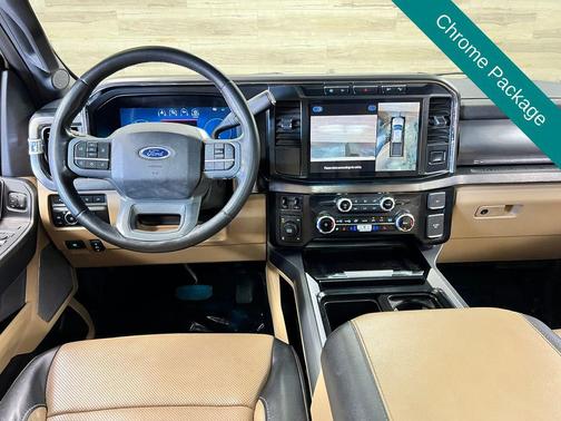 Star White Metallic Tri-Coat 2024 Ford F-250 Lariat