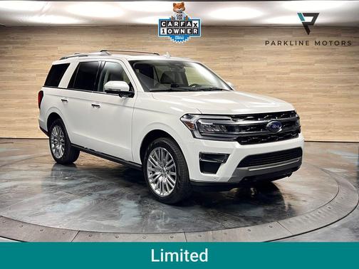 Star White Metallic Tri-Coat 2024 Ford Expedition Limited