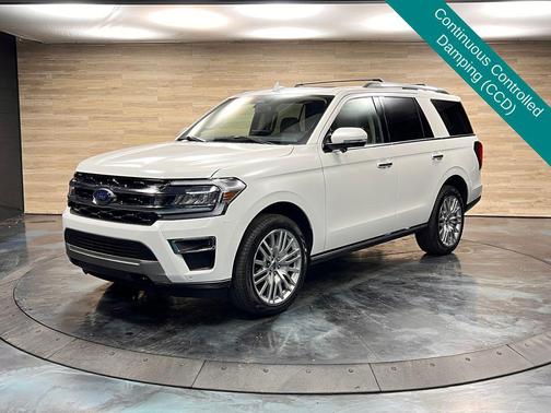 Star White Metallic Tri-Coat 2024 Ford Expedition Limited