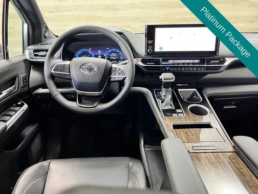 Celestial Silver Metallic 2025 Toyota Sienna Platinum