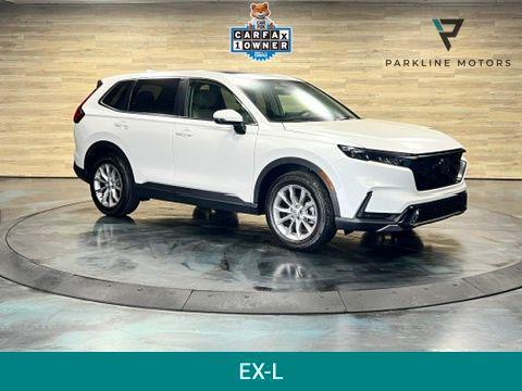 Platinum White Pearl 2024 Honda CR-V EX-L AWD