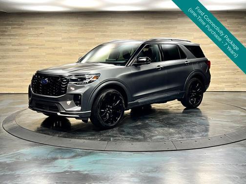 Carbonized Gray Metallic 2026 Ford Explorer Platinum