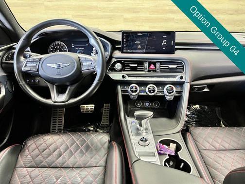 Capri Blue 2023 Genesis G70 3.3T RWD