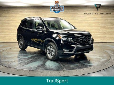 Crystal Black Pearl 2023 Honda Passport AWD TrailSport