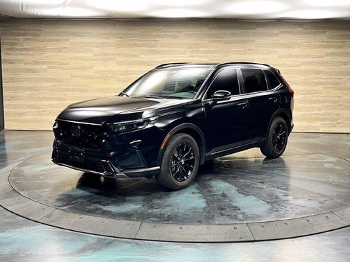 Crystal Black Pearl 2023 Honda CR-V Hybrid Sport Touring AWD