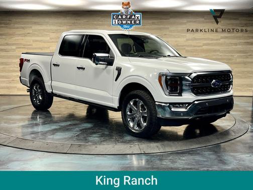 Star White Metallic Tri-Coat 2023 Ford F-150 King Ranch