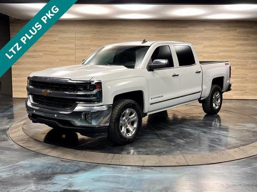 Summit White 2018 Chevrolet Silverado 1500 LTZ