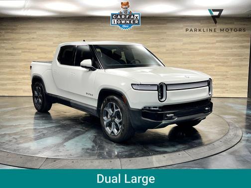 Glacier White 2024 Rivian R1T Adventure