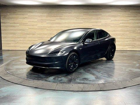 Stealth Grey 2025 Tesla Model 3 Long Range