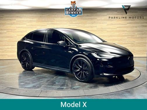 Solid Black 2024 Tesla Model X Long Range