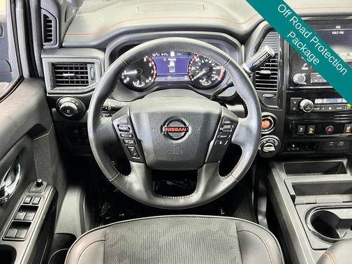 Deep Blue Pearl Metallic 2021 Nissan Titan XD PRO-4X