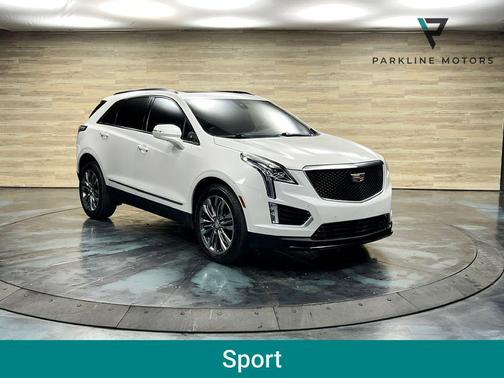 Crystal White Tricoat 2020 Cadillac XT5 Sport