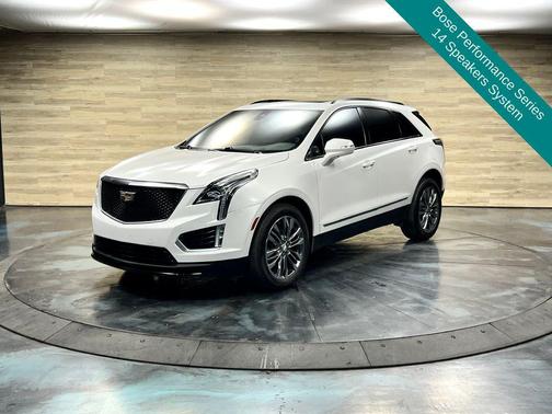 Crystal White Tricoat 2020 Cadillac XT5 Sport