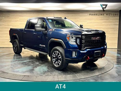 Pacific Blue Metallic 2023 GMC Sierra 2500 AT4