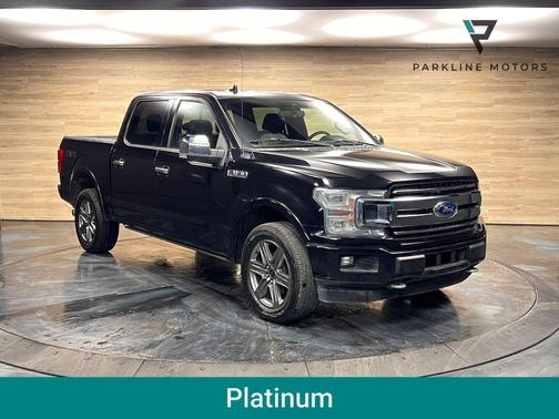 Black Metallic 2020 Ford F-150 Platinum