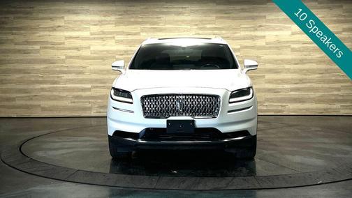 Pristine White Metallic Tri-Coat 2023 Lincoln Nautilus Reserve