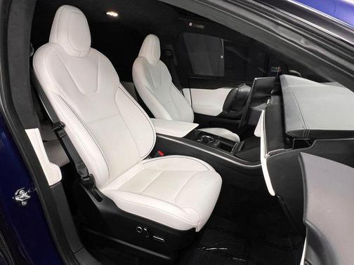 Deep Blue Metallic 2023 Tesla Model X Plaid Tri Motor All-Wheel Drive