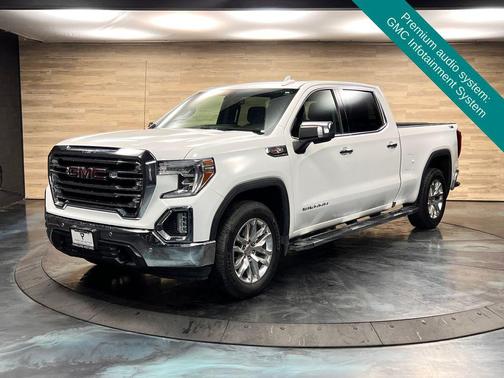 Summit White 2021 GMC Sierra 1500 SLT