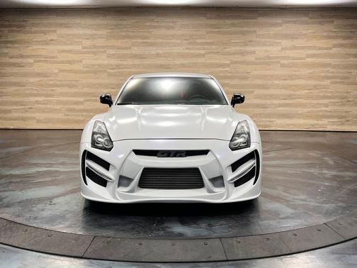 Pearl White 2010 Nissan GT-R Premium